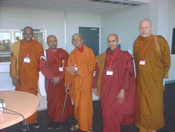 at the Global conference on Buddshim in Perth June 2006 with sri lankan monnks in Perth and Victoria..jpg